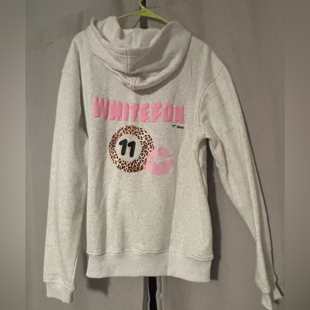 White Fox Boutique Gray Leopard Splice NWT M/L
